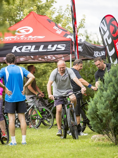 Návštevníci sa mohli počas dňa prejsť po okolí na bicykloch.