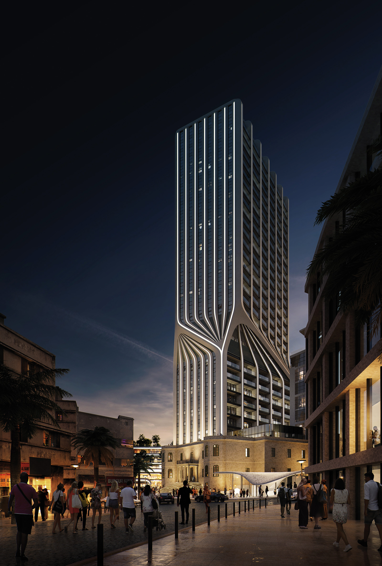 túdio pod vedením Patrika Schumachera predstavilo svoju víziu najvyššej budovy Malty.