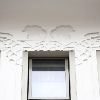 Sto Deco profily na fasáde bytového domu Hop House v Londýne
