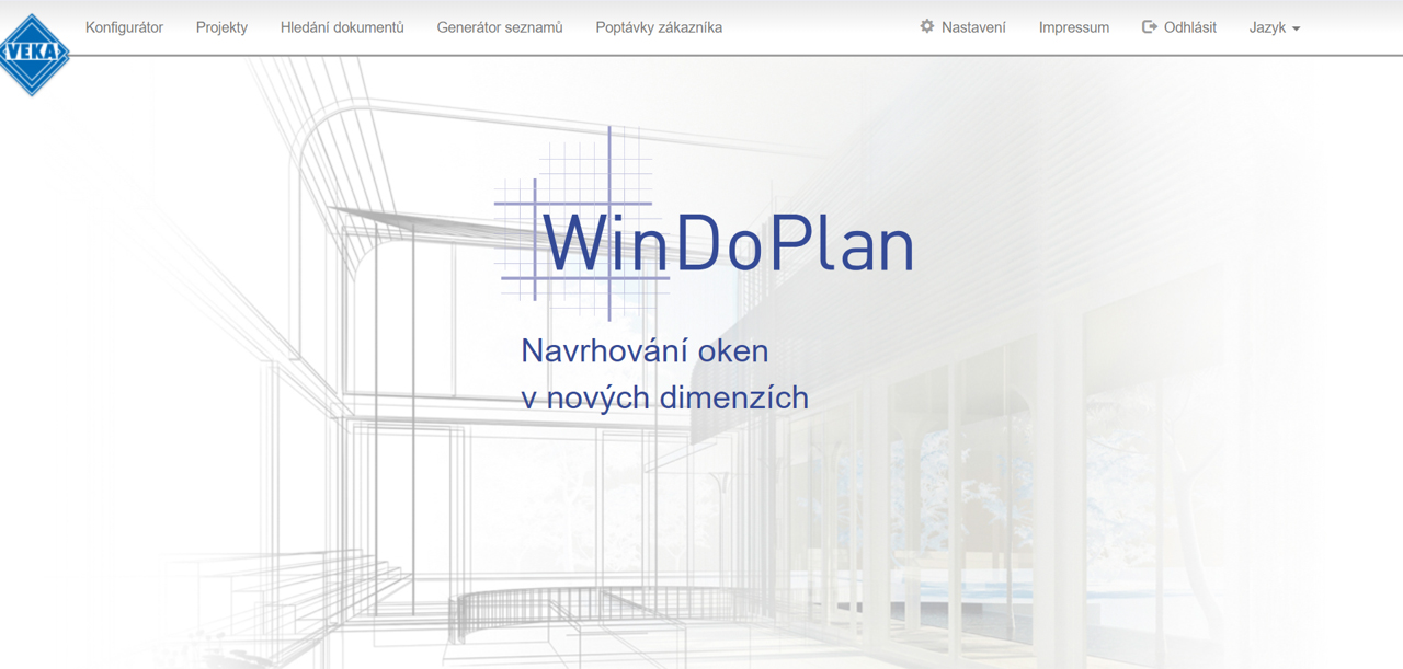 Základné rozhranie WinDoPlan