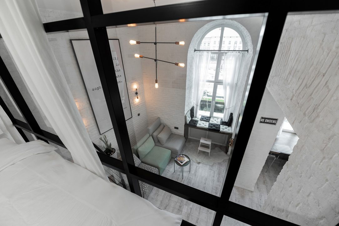Interiér minimalistického bytu