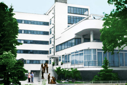 Lenka Borecká Návrh na renováciu liečebného domu Machnáč v Trenčianskych Tepliciach