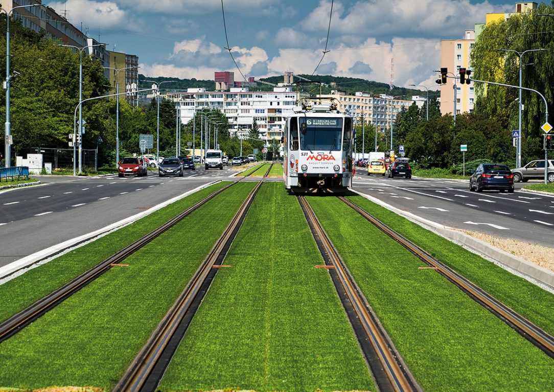 Modernizácia električkových tratí v meste Košice