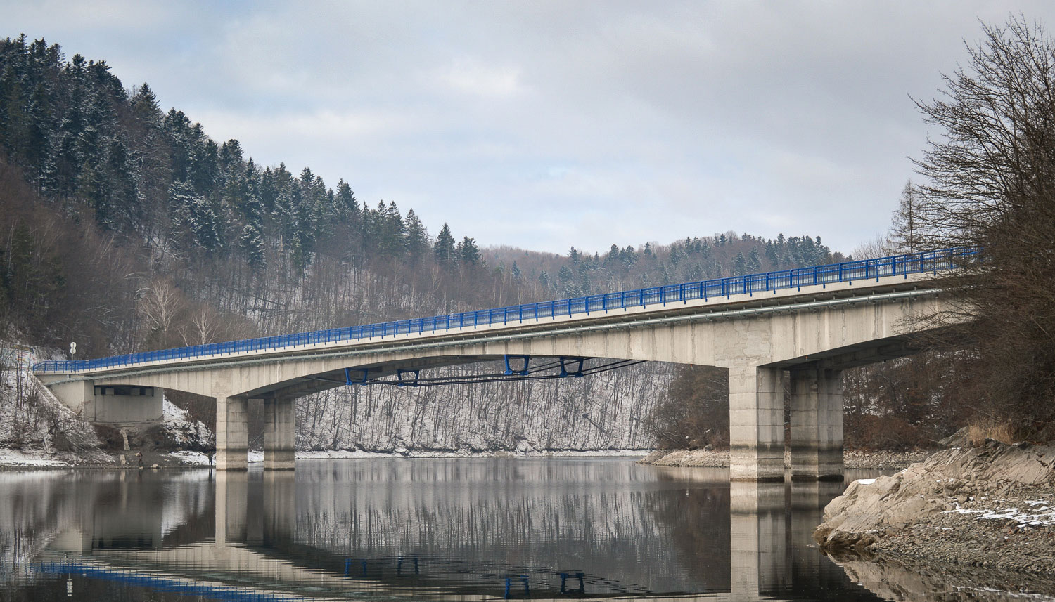 Most Ružín, Košické Hámre