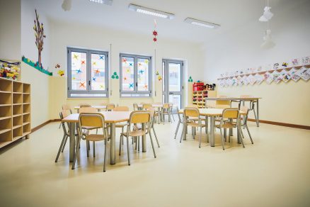 04Materskaskola Interiér materskej školy v Taliansku Vaillant