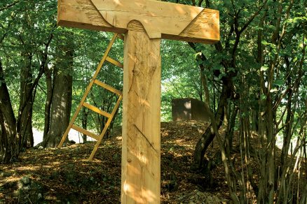 XIII. zastavenie. Autor objektu: Ján Hoffstädter.