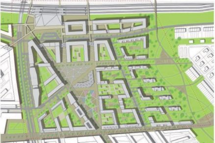 Obr. 5 Železničná stanica ÚNS Ružinov diplomový projekt Polyfunkčný komplex Bratislava IV K. Kotuláčová 2011