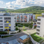 Obytný súbor Malé Krasňany, Bratislava, 2012 – 2018 (Karol Stassel, Juraj Šujan, Miro Vrana). Šestica bytových domov s 500 bytmi a lokálnou vybavenosťou s dôrazom na riešenie medziblokových priestorov.