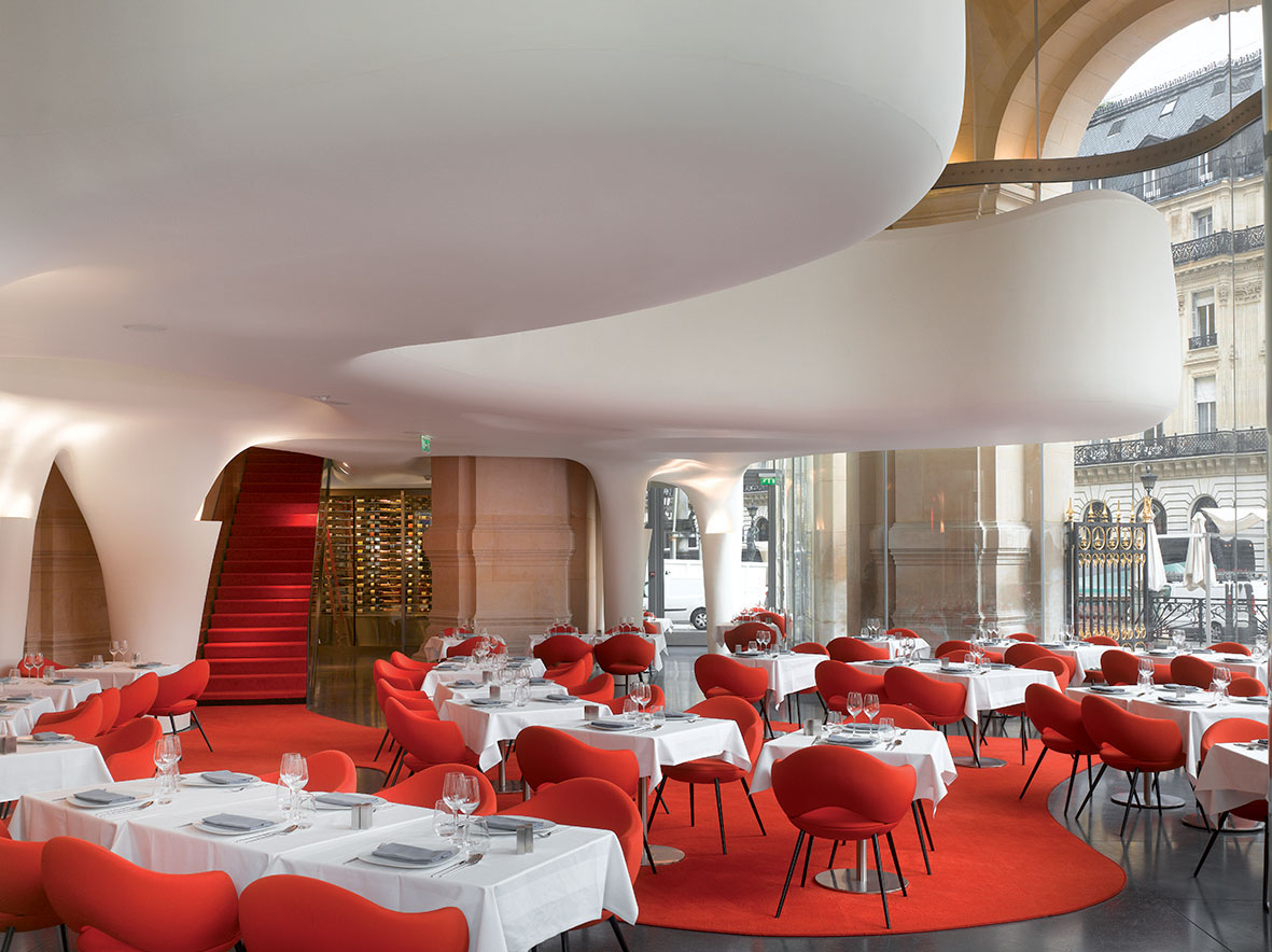 Phantom Restaurant v Opere Garnier Paríž Francúzsko 2011.