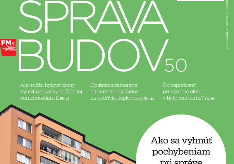 časopis Správa budov 2 2019