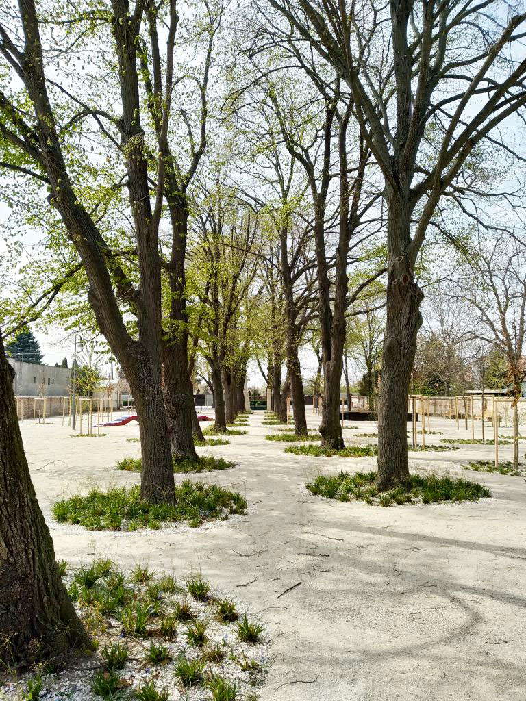 Nový park v Leopoldove
