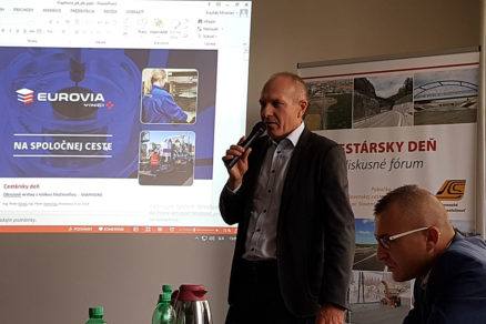 Ing. Peter Kovaľ predseda Slovenskej asociácie pre asfaltové vozovky SAAV a technický riaditeľ EUROVIA SK a.s.