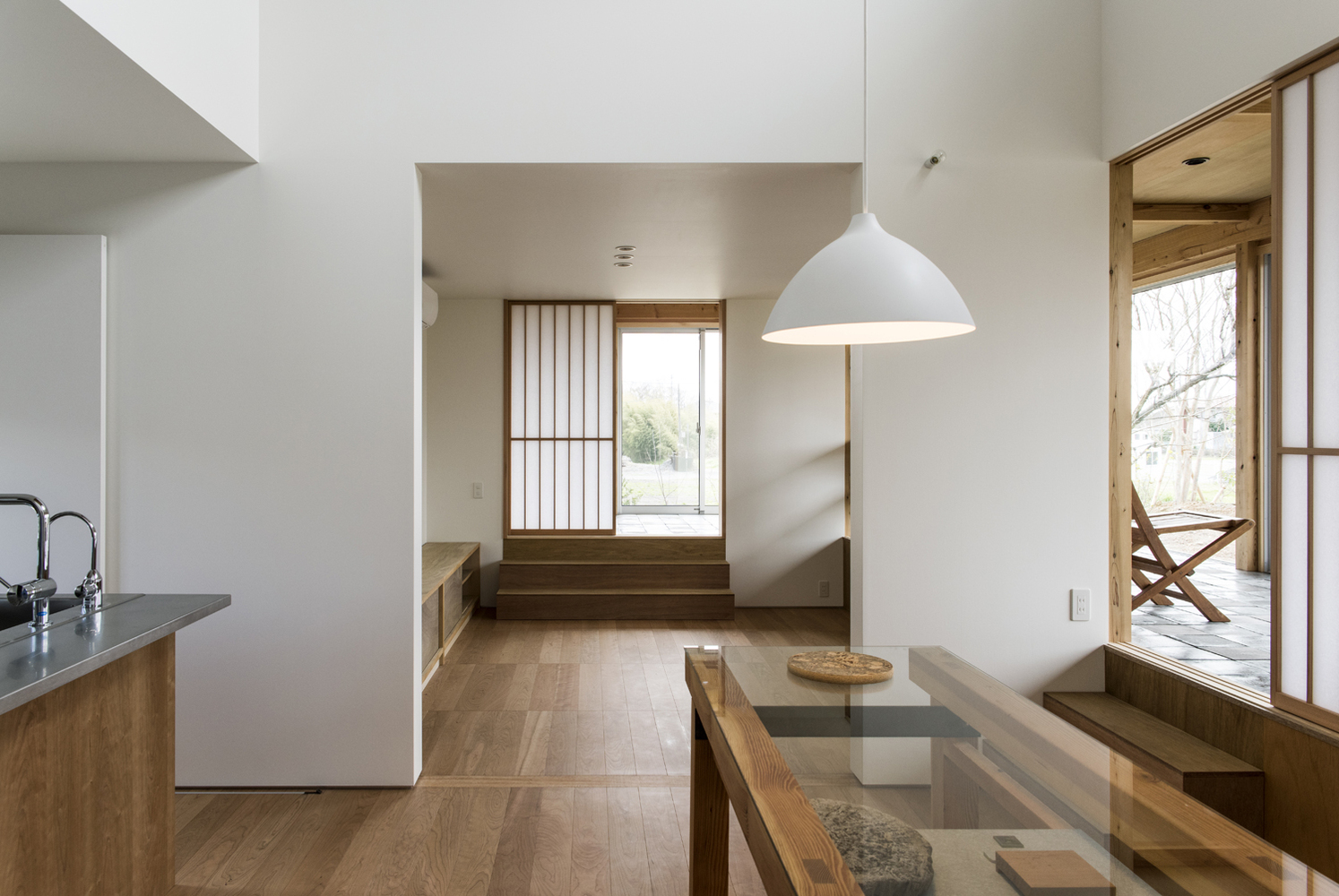 Kuchyňa moderného japonského domu