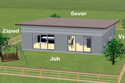 Obr. 1 Modelový dom