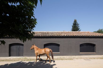Pred niekoľkými rokmi majitelia gazdovského domu postavili stajňu pre kone a tak vdýchli chátrajúcej usadlosti nový život.