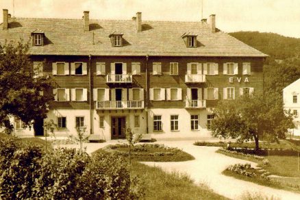 Pôvodný stav hotel Eva.