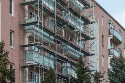 Obnova balkónu bytového domu