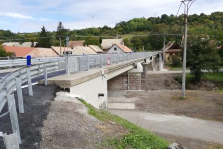 Rekonštrukcia mostného objektu na ceste I. triedy v obci Ladzany