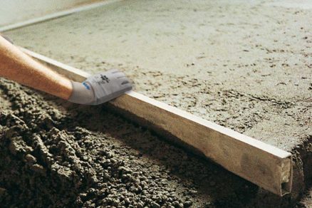 Realizácia cementového poteru Topcem Pronto