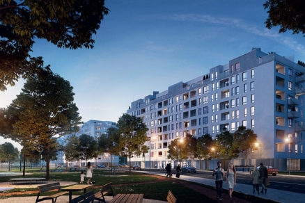 V troch bytových domoch bude spolu 360 bytov ktoré by mali byť dokončené už v druhom kvartáli 2022.