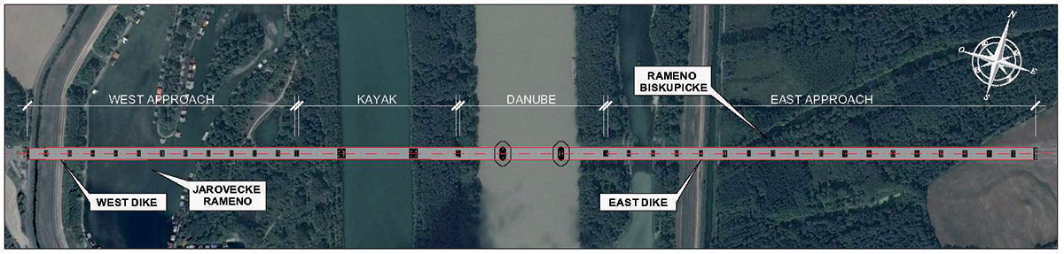Obr. 2 Dunajské súmostie situácia