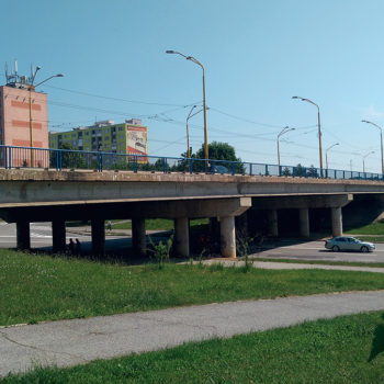 Pohľad na most pred rekonštrukciou