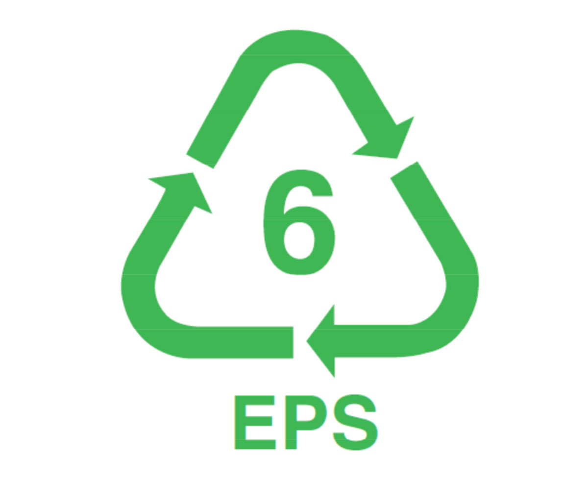 Recyklacny znak EPS