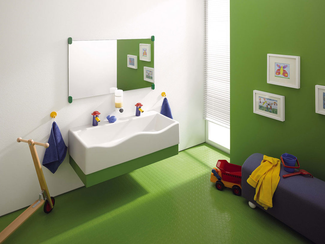 elný panel umývadiel možno zladiť s interiérom kúpeľne.