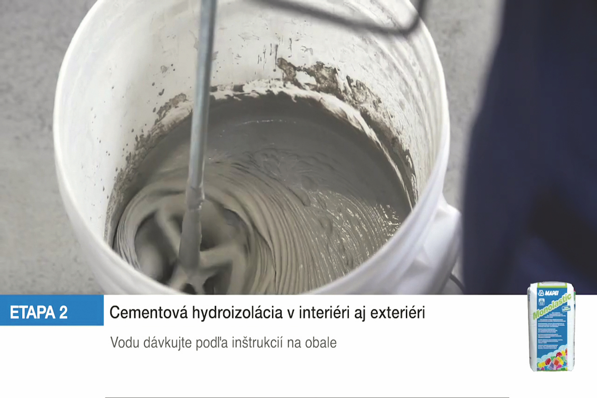 Hydroizolačná stierka