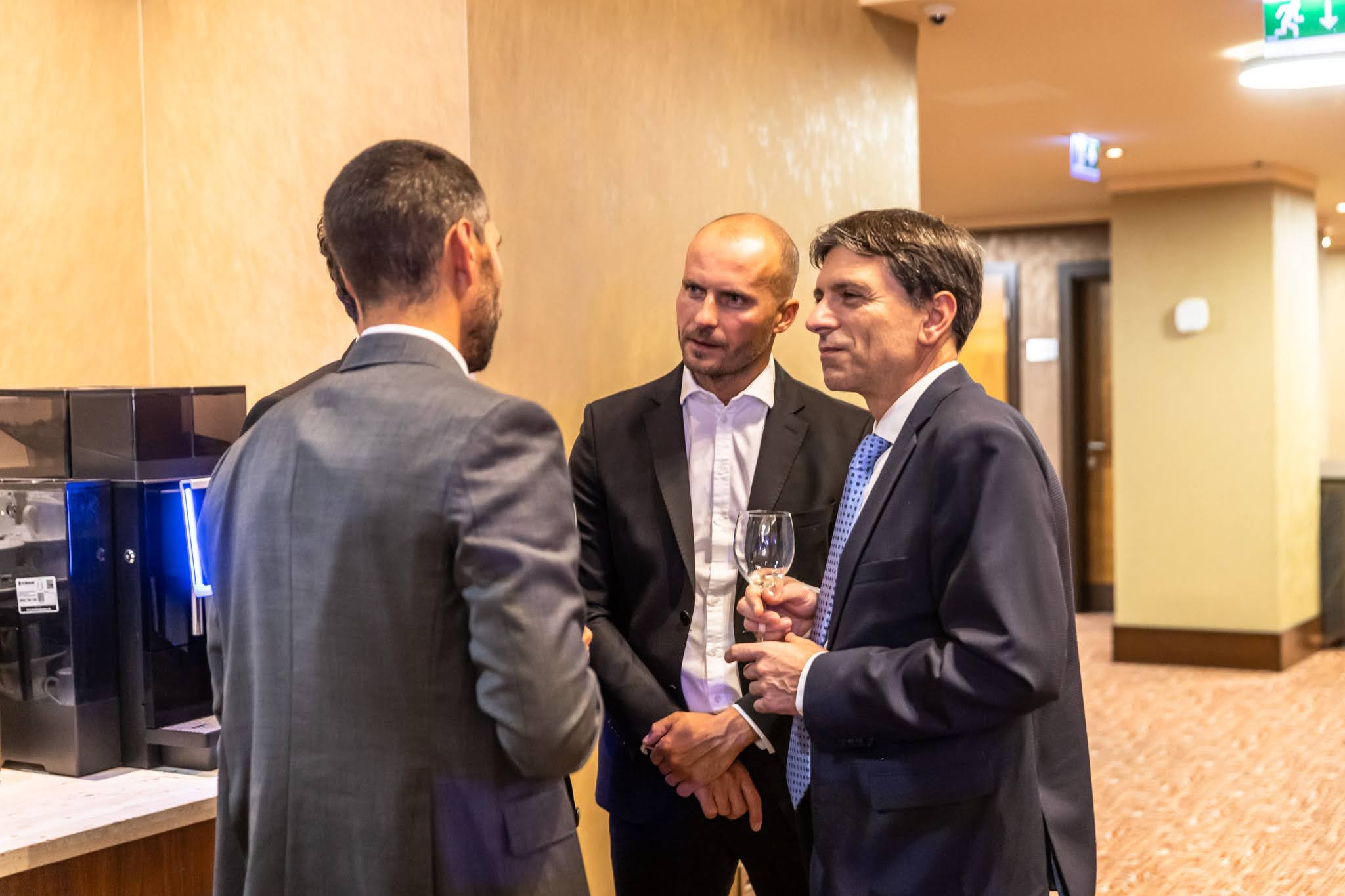 Zľava Ivan Bezák, Ingsteel, Juraj Letko, STAT-KON a Juraj Škorvánek, Ingsteel