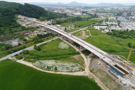 SO 206-00 Most v km 103,0 D1 cez rieku Torysu, nad železničnou traťou a cestou I/6