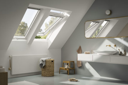 VELUX GLU spodné ovládanie nový Standard Plus