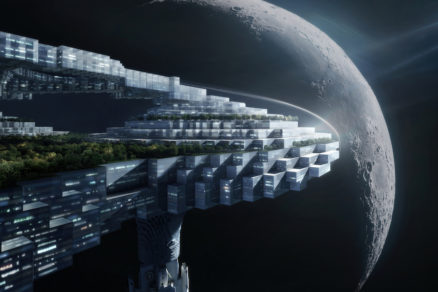 Crystal Space City Traveling with the Moon CAA architects