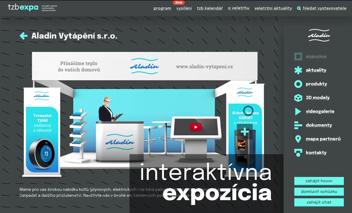 Expozice interaktivna