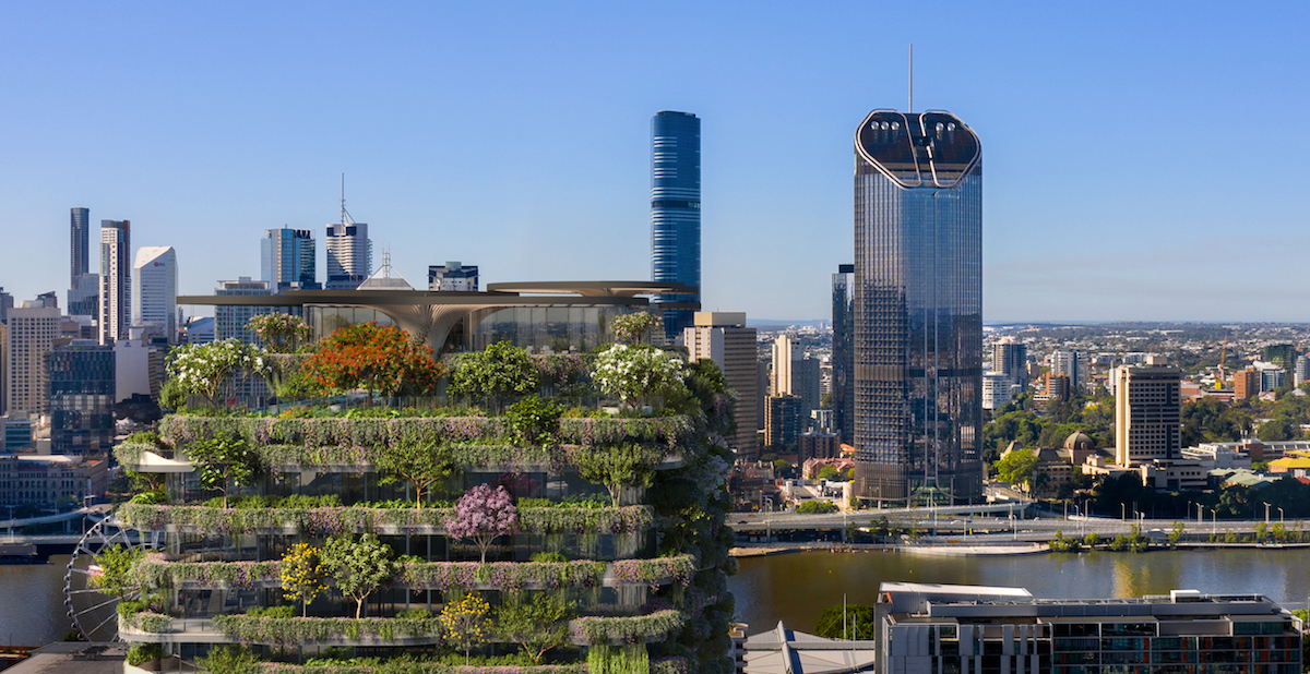 Urban Forest doslova oživí panorámu Brisbanu.