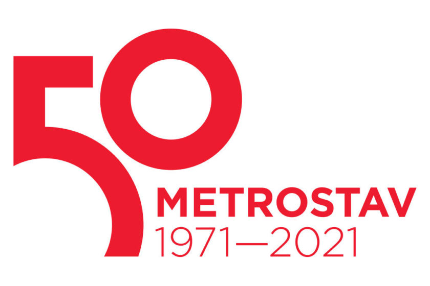 Metrostav 50 LOGO 1