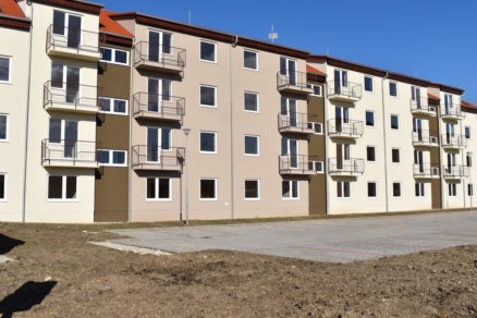 Nájomné byty v Skalici boli postavené aj vďaka podpore zo ŠFRB.