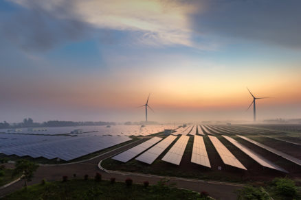 Solárna a veterná energia v Číne