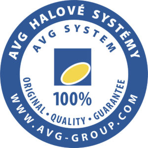 AVG logo kruh modry