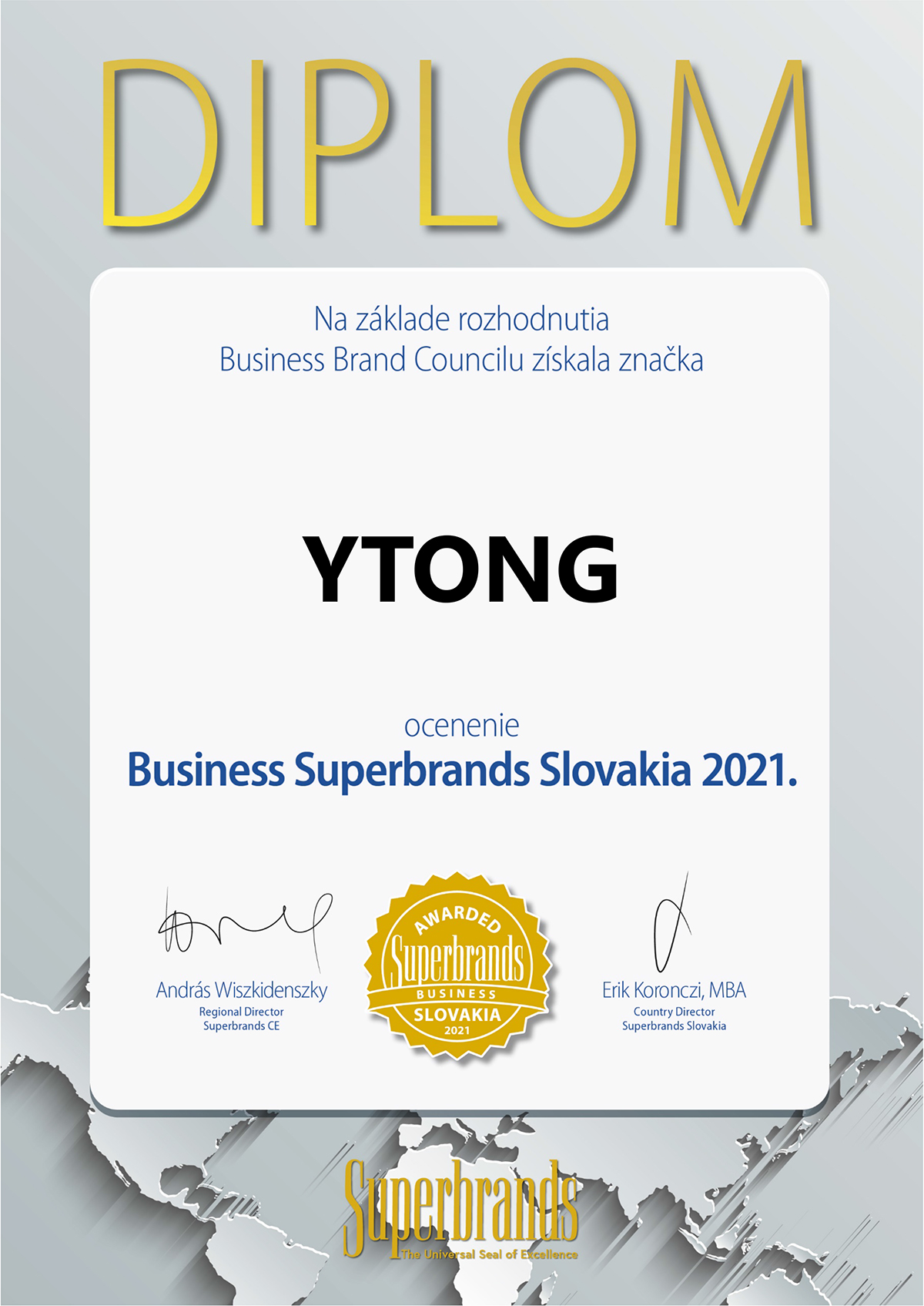 YTONG SB Diplom 2021