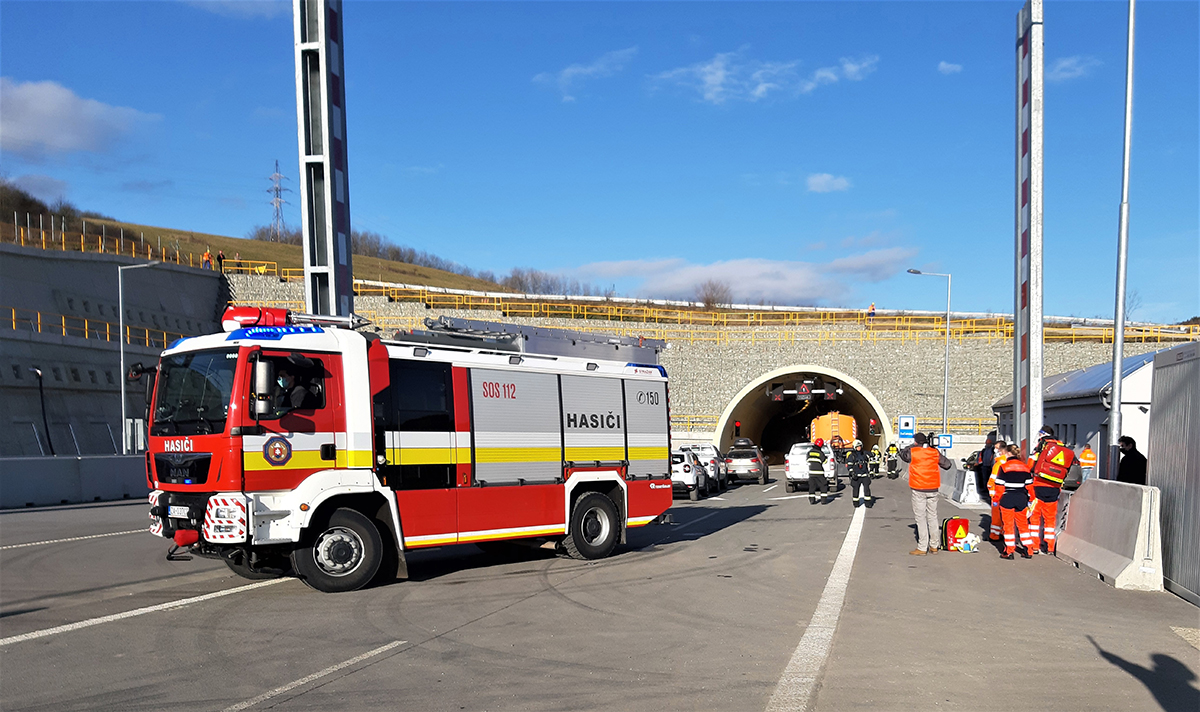 05 Taktické cvičenie zložiek IZS na tuneli Ovčiarsko 1