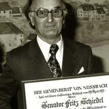 friedrich schiedel certificate