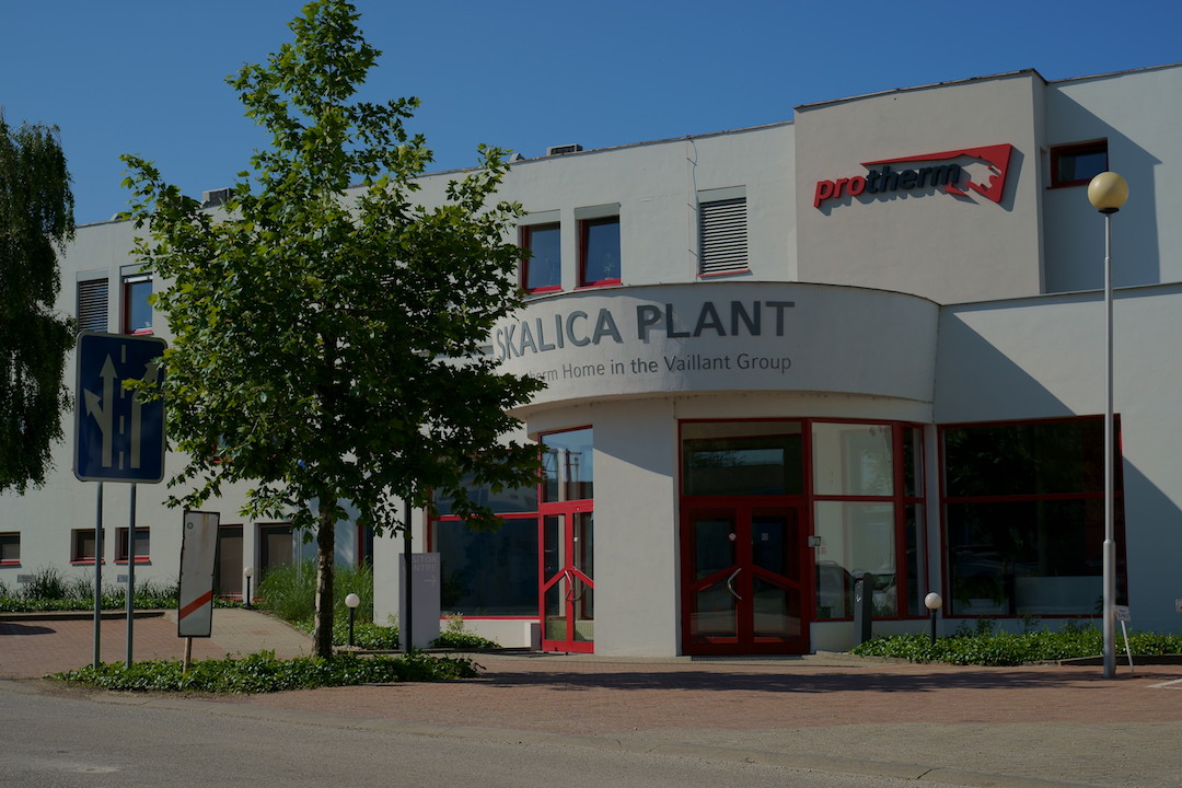 Závod Protherm Production zo Skalice

