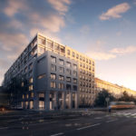 Bývalú budovu kníhtlačiarní Svornosť architekti nadstavali o ďalšie tri podlažia do úrovne jej suseda. Komunikujú spolu vďaka rovnakému rukopisu architektov.