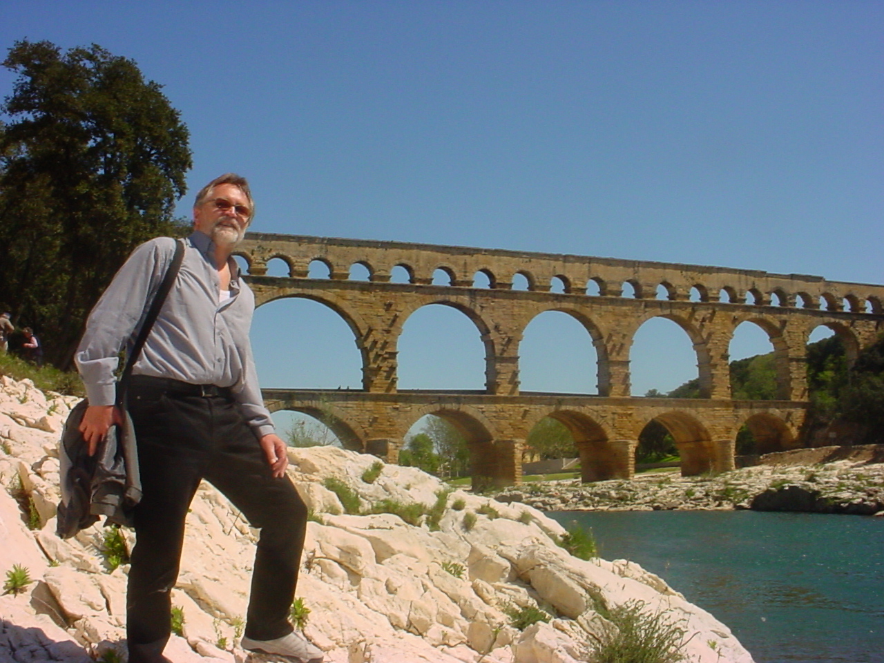 2000-ročný most Pont du Gard na juhu Francúzska – srdcová záležitosť prof. Ľ. Naďa