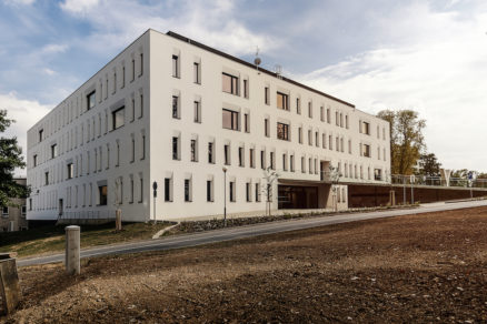 Prvá pasívna nemocničná budova v Česku.