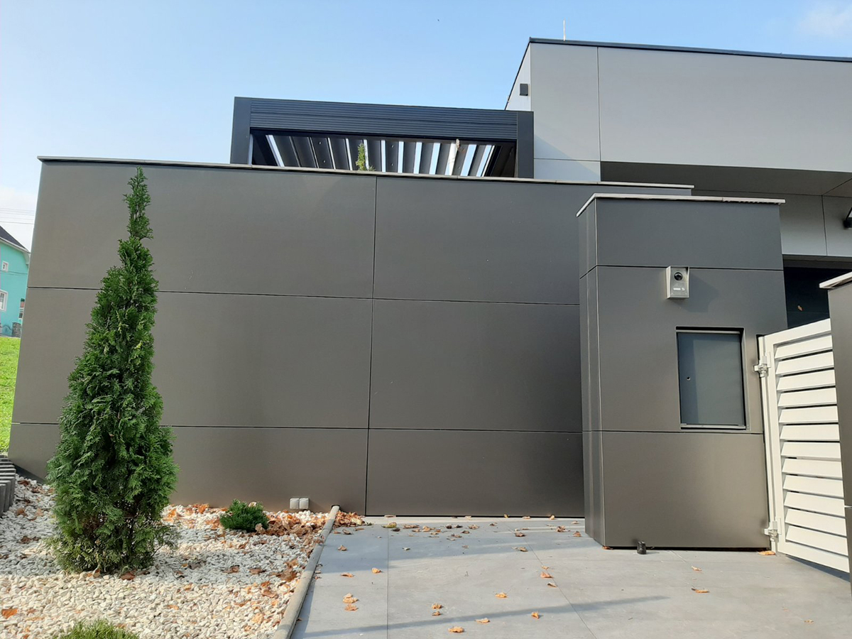 Odvetraná fasáda na rodinnom dome