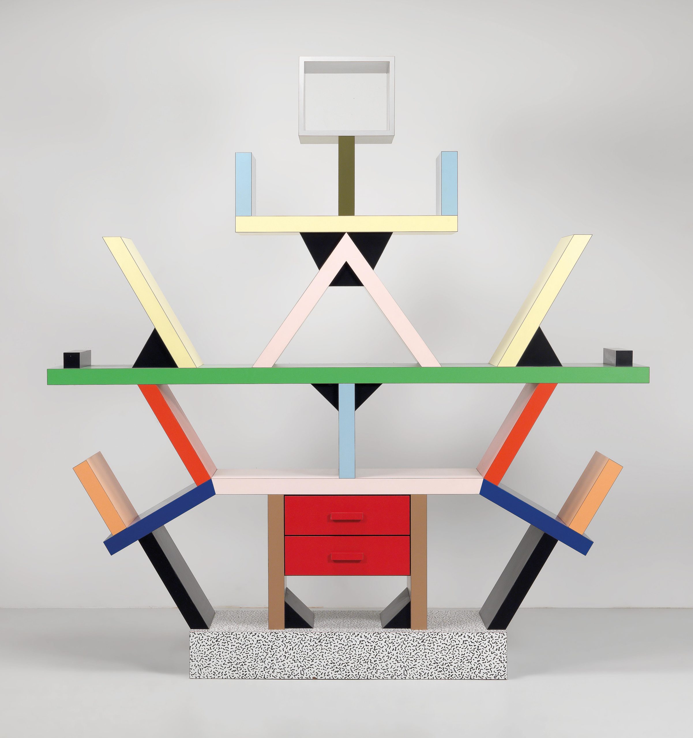 Ettore Sottsass: Knižnica Carlton.