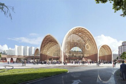 Nová brnianska hlavná stanica vznikne podľa návrhu holandského ateliéru Benthem Crouwel Architects
