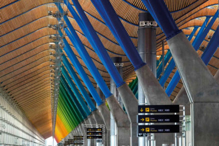 Terminal 4, Barajas Airport, Madrid Španielsko